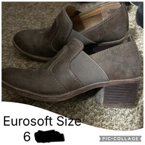 Eurosoft Women's Taupe Heeled Boots